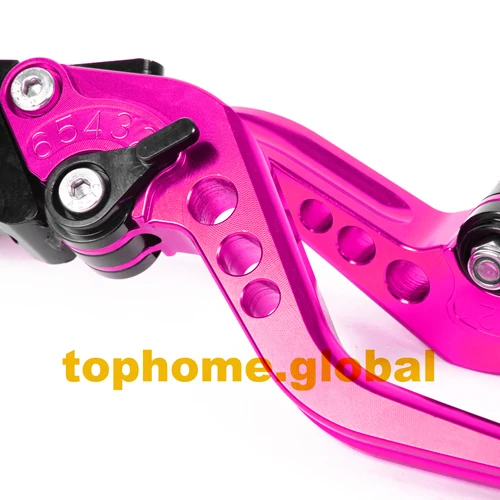 Pink Для Suzuki V-STROM 1000 DL1000 2002- Короткие сцепления Тормозные ручки 2013 2012 2011 10 09 08 07 06 05 04 03 - Цвет: Pink