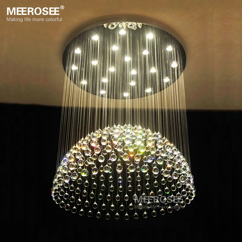 Большой Хрустальный потолочный светильник хрустальная лампа для preject