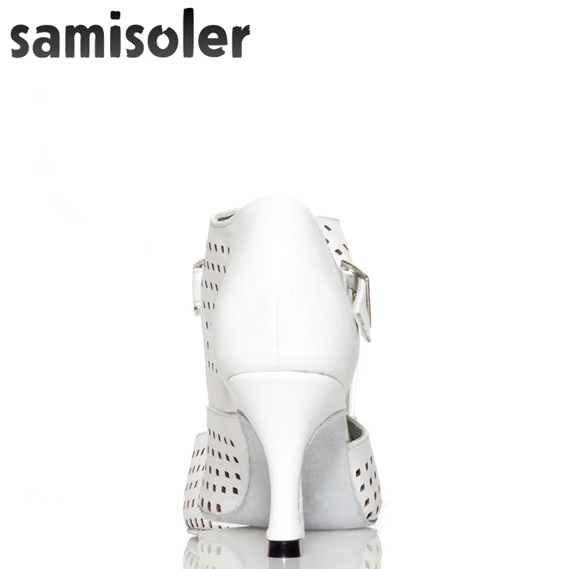 Samisoler белая/B новая ткань коллокация блестящая лента бальный зал модная