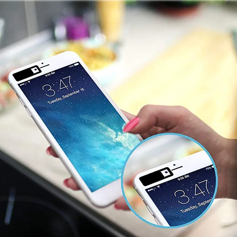 6 упаковок Тегеран веб камера крышка затвора Магнитный слайдер Пластиковая