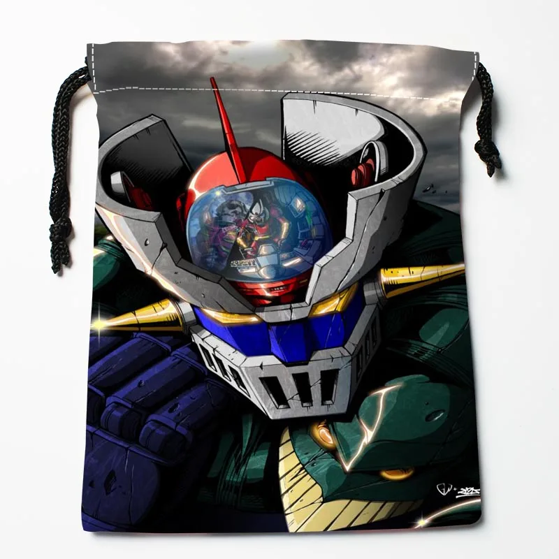Заказ Mazinger Z сумки на заказ сумки для хранения Подарочные мешки с принтом 27x35 см компрессионный тип сумки - Цвет: 3