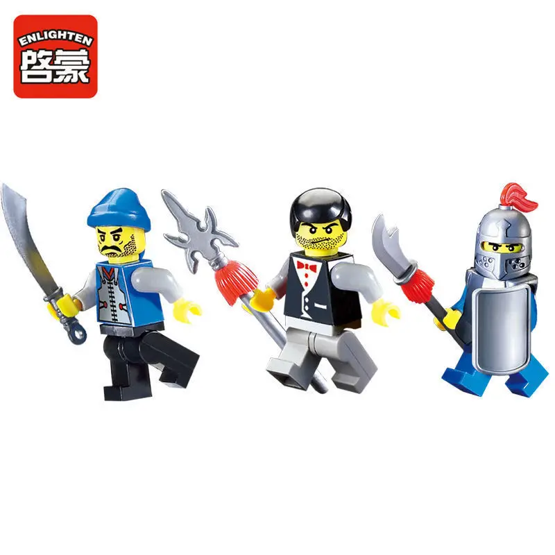 Просвещения Кузница подходит для всех бренда Building Block куклу свободные Кирпич