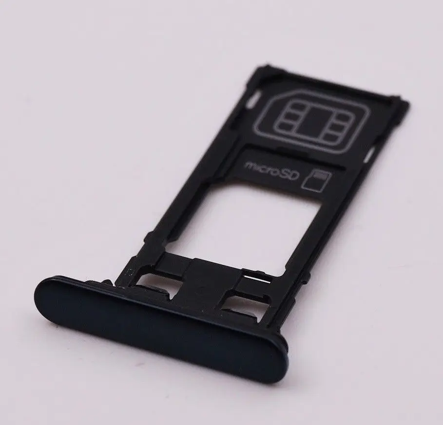 SIM и Micro SD лоток для карты памяти С Пылезащитным колпачком Sony Xperia XZ F8331
