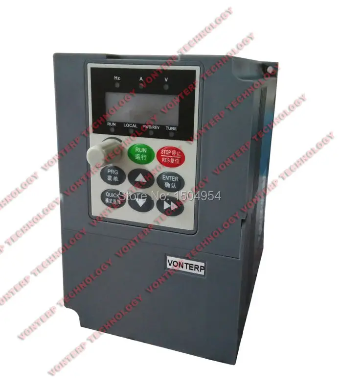 

220v 0.75kw 4.5A 1 phase input and 220v 3 phase output ac drive/VFD/VSD