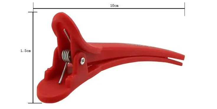 Зажимы для волос из углеродного волокна аксессуары 6 шт./лот Профессиональные