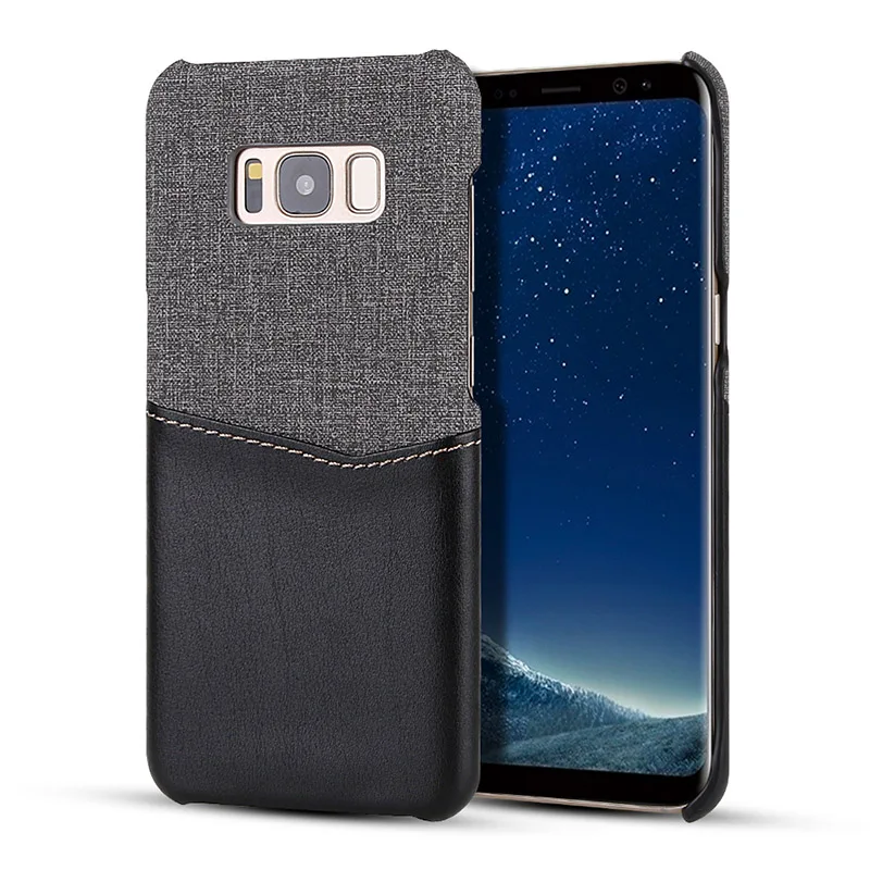 Toraise For Samsung Galaxy S8 Plus Case Luxury Grade Leather Soft Fabric Card Slot Shockproof Cover | Мобильные телефоны и