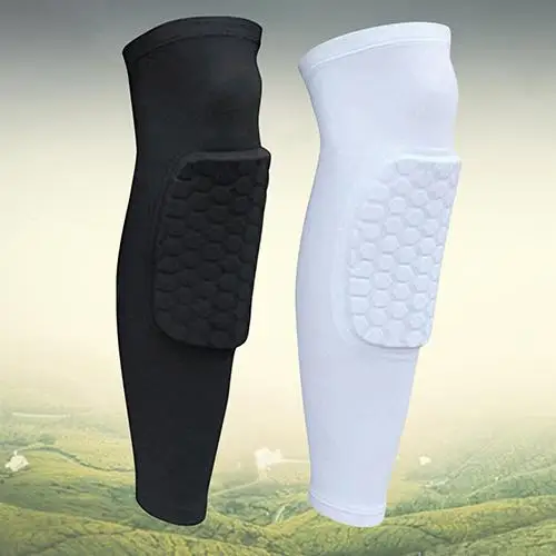 

Joylife Honeycomb Bumper Crashproof Sports Football Basketball Leg Sleeve Knee Pads New