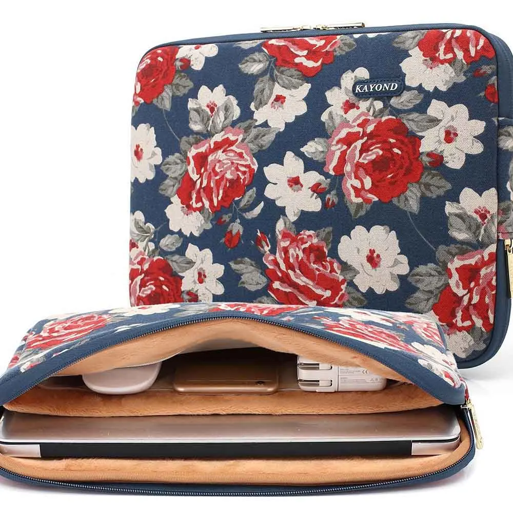 Blue Rose Чехол для ноутбука 11 12 13 14 15 15,6 17 дюймов для MacBook Air Pro 13,3 15,4, сумка для ноутбука, чехол для планшета hp Dell - Цвет: Blue Rose