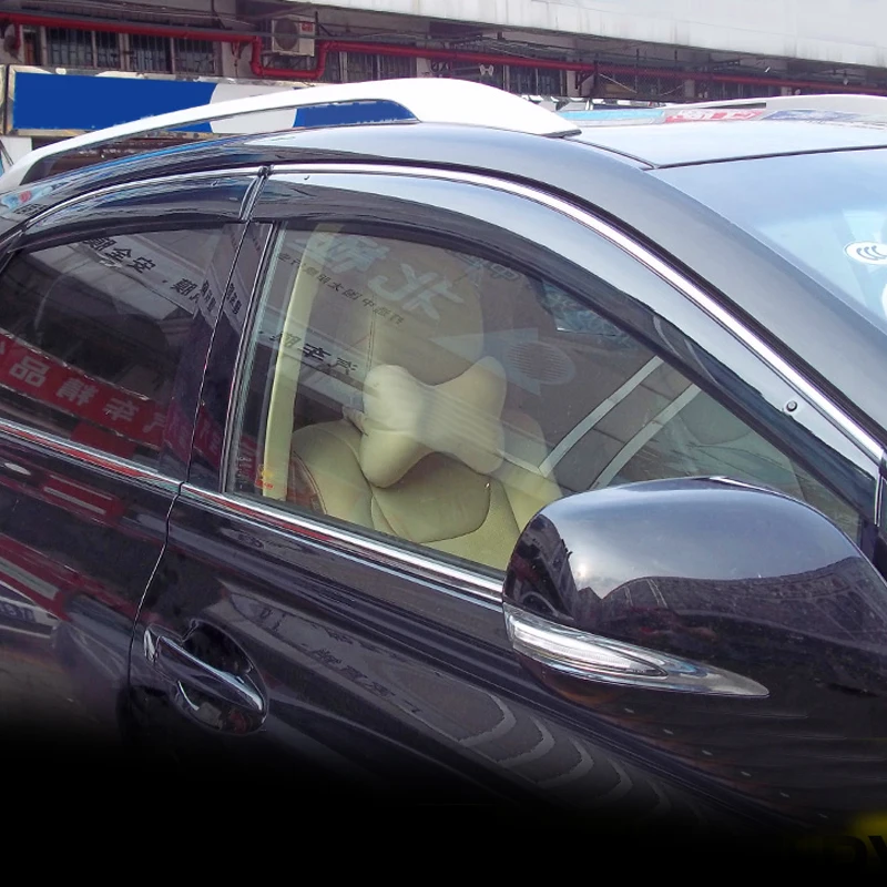 Для Lexus RX350 2010- автомобильный оконный козырек вентиляционный тент дождь/солнце/защита от ветра крышка дефлекторы автомобильный Стайлинг авто аксессуары