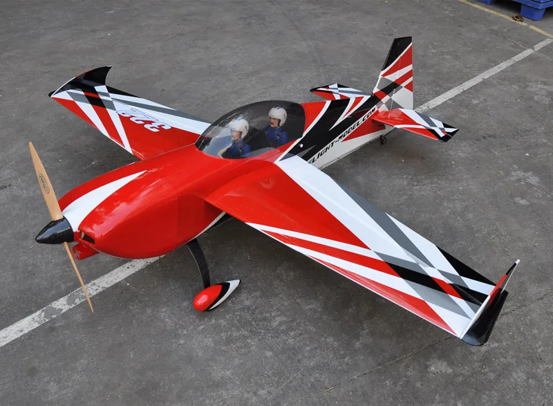 Новая модель полета RC Бензин самолет 76 &quot35-40CC Votec 322 пробкового дерева 3D самолета |