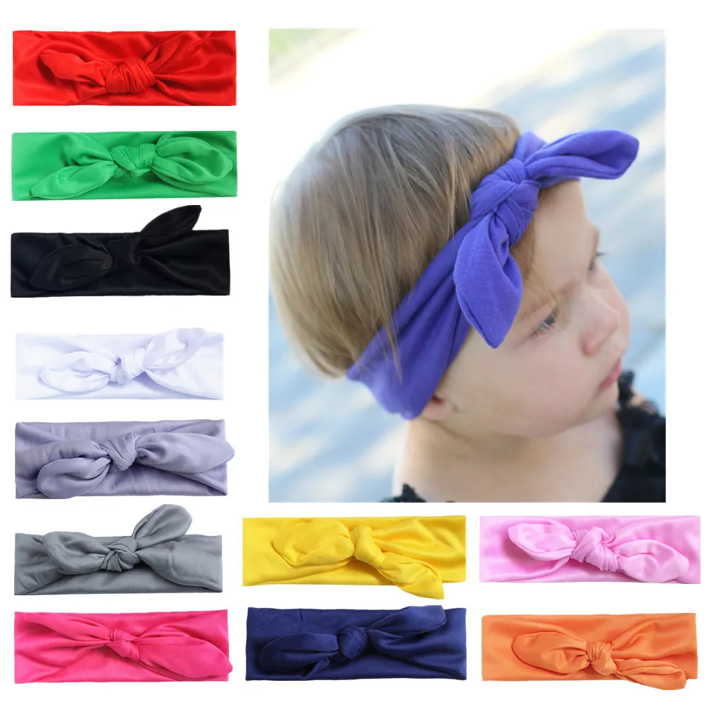 Детская повязка на голову с бантом 5 шт. | Мать и ребенок