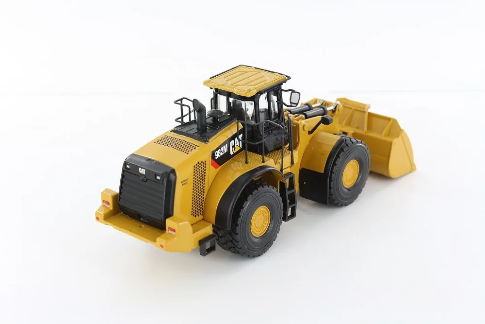 Norscot 1:50 кошка 982 м колесный погрузчик с рок ведро инженерное оборудование литья