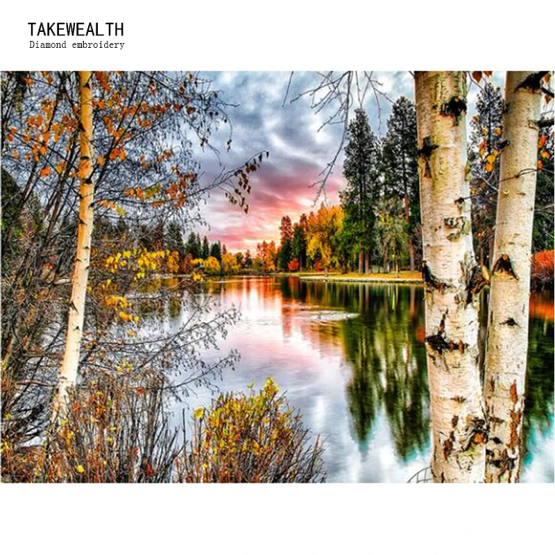 Алмазная вышивка 5D Diy алмазная живопись природный пейзаж картина выложенная