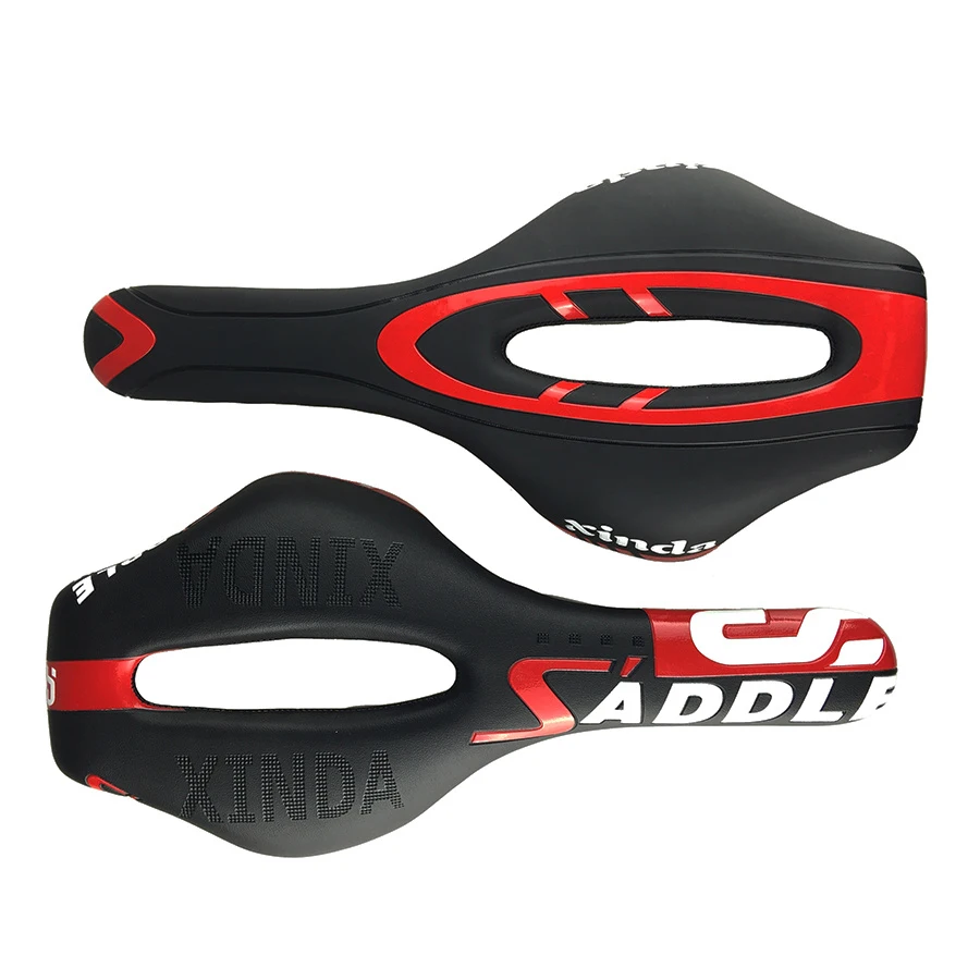 Дышащие вело сиденья из ПУ кожи черные красные|bicycle saddle|bike bicycle saddlecycling saddle |
