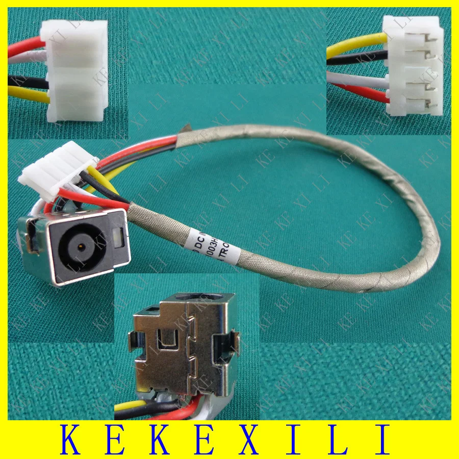 Новинка 5 шт./лот для разъема постоянного тока соединитель кабель питания жгут