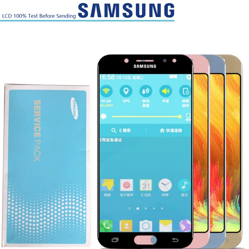 5 2 ''новый оригинальный Super Amoled Замена ЖК дисплей для Samsung Galaxy J5 2017 J530 J530F SM-J530