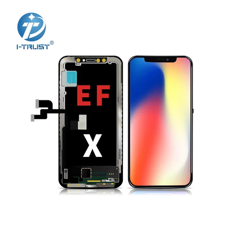 Высокое качество OEM OLED для iPhone X XS XR XS MAX ЖК-дисплей сенсорный экран Замена с 3D сенсорный Digeiter сборка