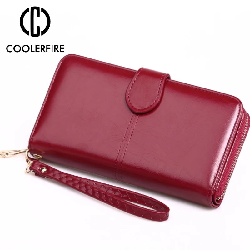 Fashion PU Leather Wallets For Women Card Holder Wristband Clutch Bag Wallet Long Zipper Money Purse Female Clip PJ134 | Багаж и сумки