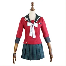 Danganronpa Косплей Killing Harmony Harukawa Maki Косплей Костюм Платье Костюм для Хэллоуина карнавальный костюм