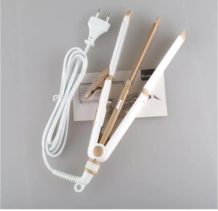 3 в 1 Профессиональный быстрый утюжок электрический выпрямитель для волос