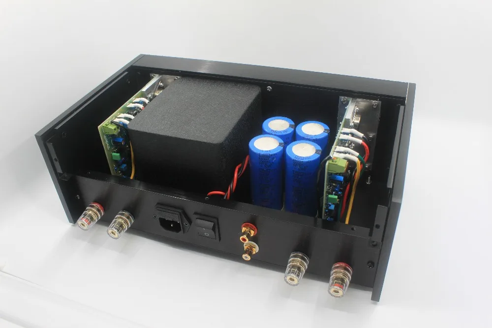 Четырехъядерный 405 готовый усилитель шасси из чистого алюминия Amp|amplifier chassis|aluminum