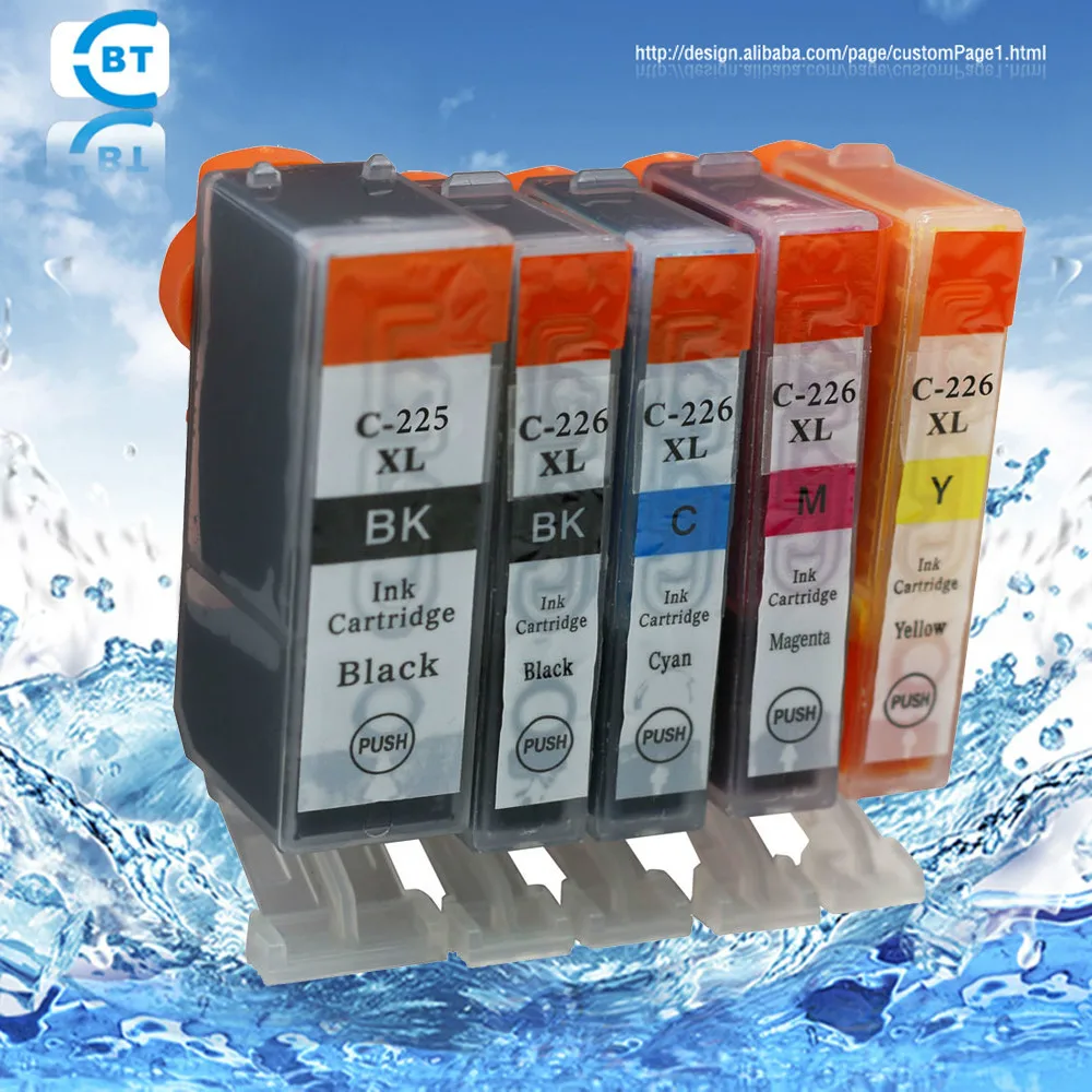 5 шт. картриджи для принтера CANON PIXMA MX882 IP4820 IP4920 IX6520 MG5120 MG5220 MG5320|ink cartridge|ink cartridge for
