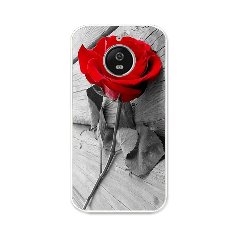 Q102 Чехол для Moto E4, чехол s, силиконовый бампер для Motorola Moto E4, XT1766, XT1763, XT1762, E(4th Gen.), европейская версия, чехол с фламинго - Цвет: Q102