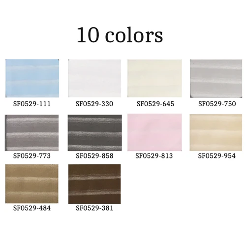 Other colors Современный стиль, роскошная шифоновая Тюлевая занавеска в серую полоску для гостиной, мягкая занавеска на окно, белая полосатая прозрачная занавеска для спальни - Цвет: Other colors