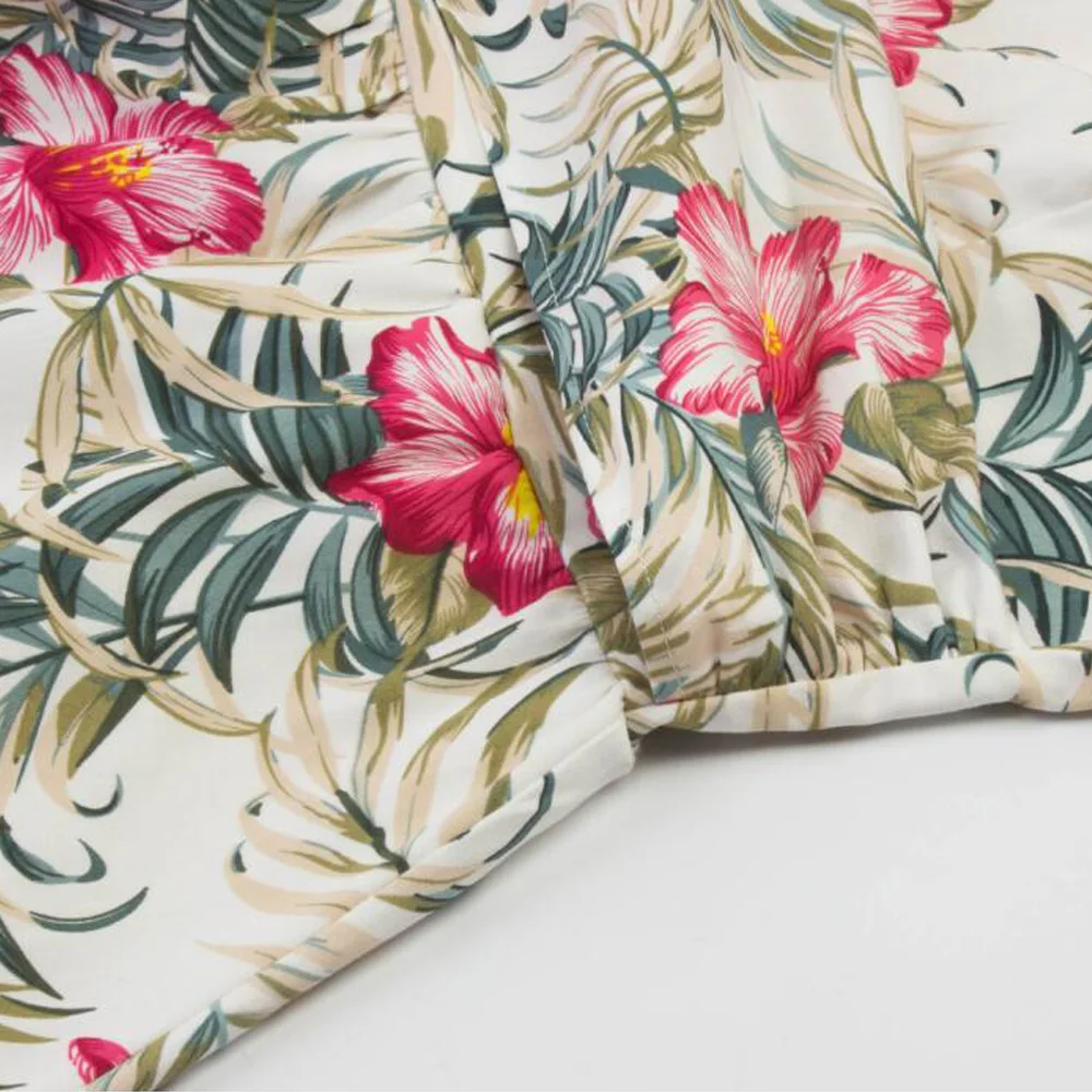 Женское платье большого размера женское с цветочным рисунком 50 s 60 Ретро стиль