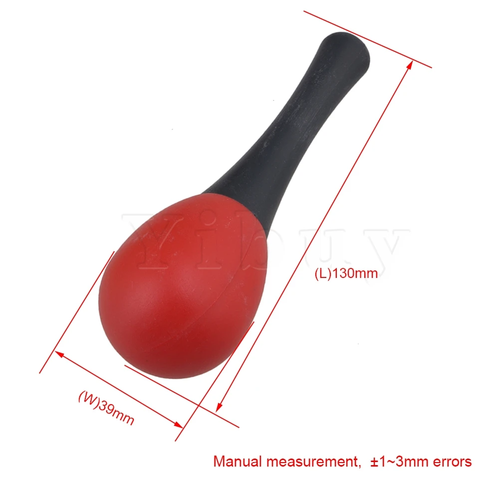 Yibuy 12 шт красочные пластиковые погремушки Maraca Детские музыкальные игрушки для