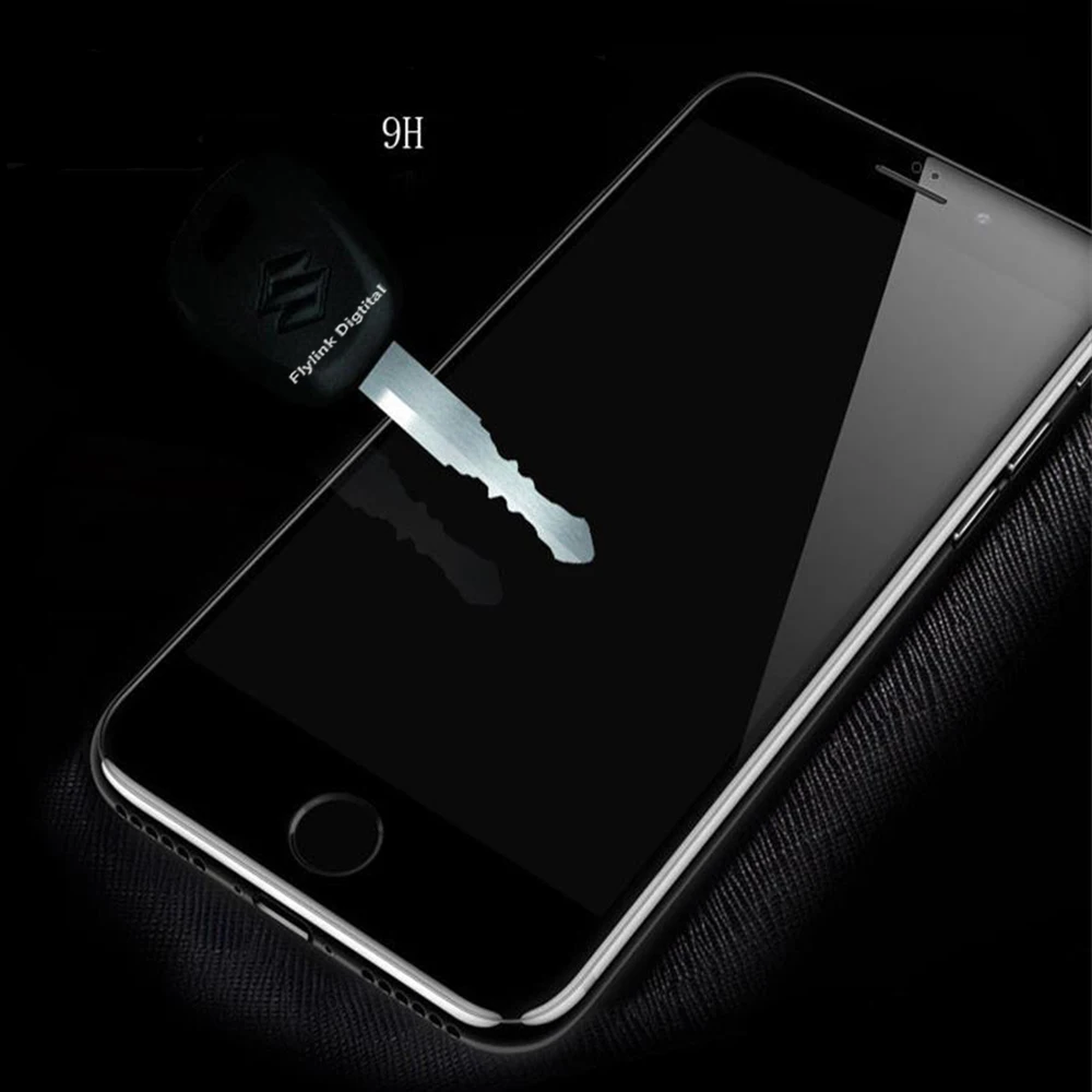 6D защитное закаленное стекло для iPhone 6s 7 8 Plus Edge полное покрытие Защитное 6 8X6Plus