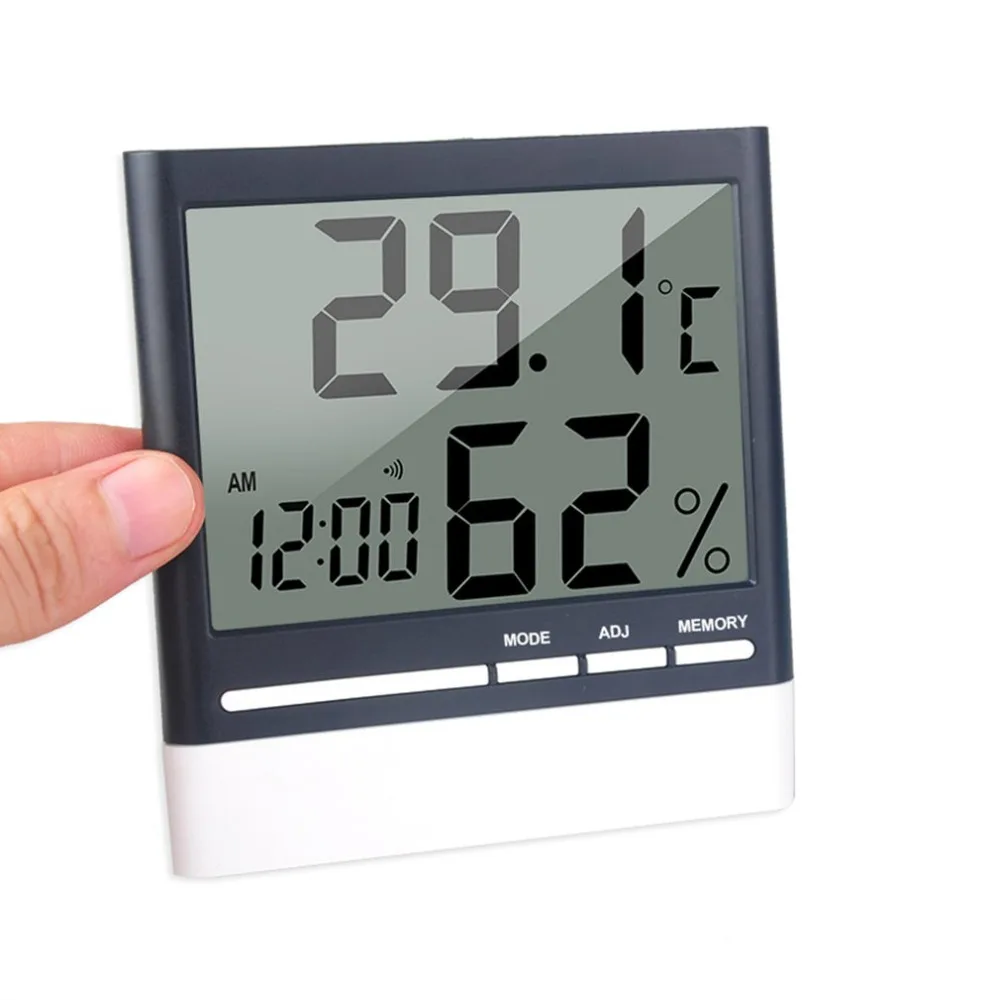 Цифровой электронный термометр-гигрометр ACEHE будильник монитор температуры и