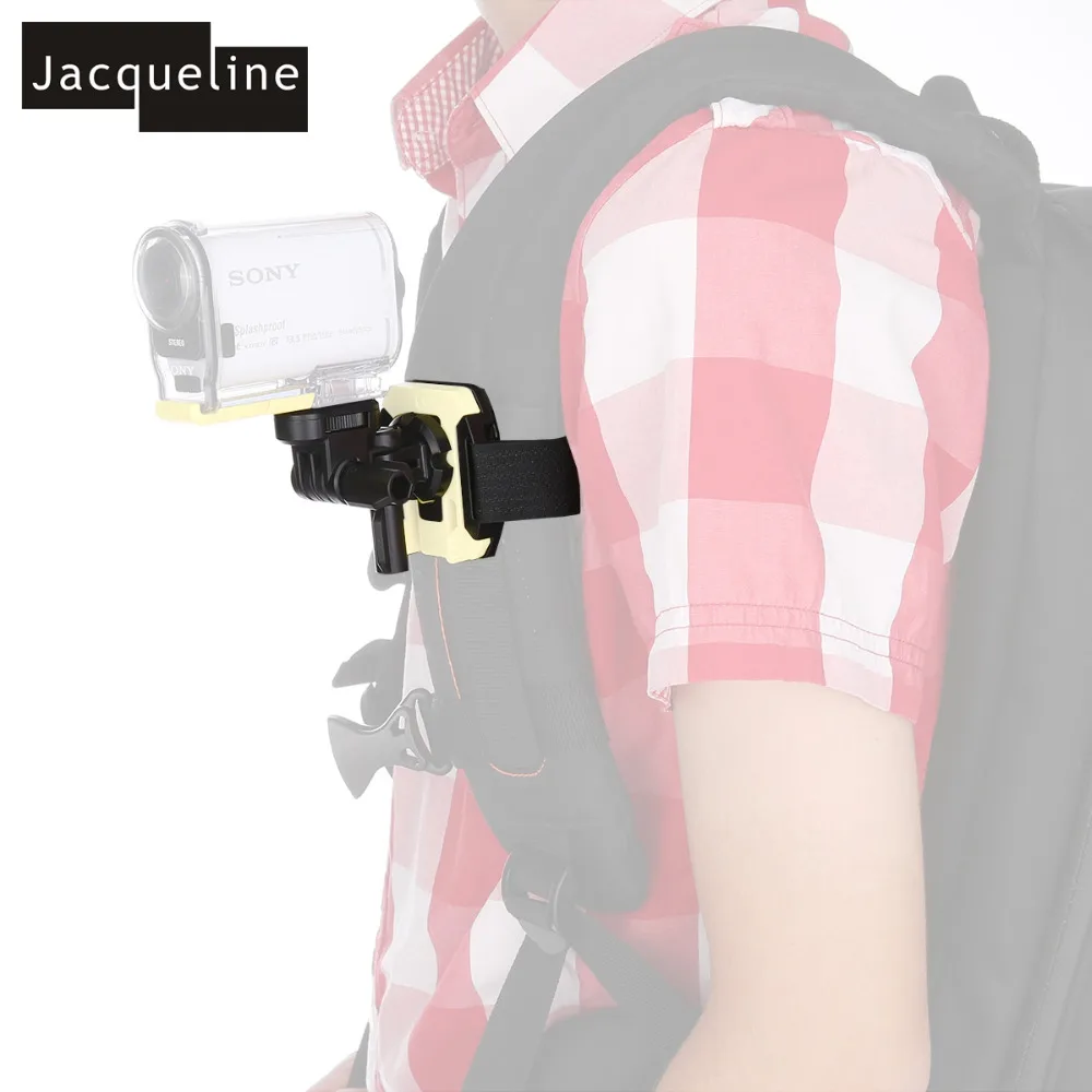 Jacqueline для рюкзака комплект с зажимом сумки экшн-камеры Sony AS200V AS20 AS15 FDR-X1000V W 4K HDR-AS30V
