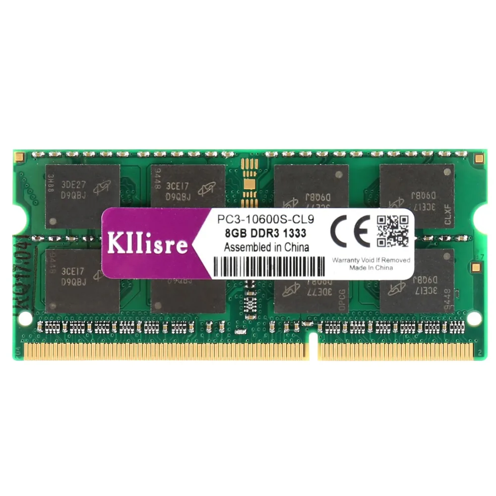 Kllisre DDR3 8 ГБ 4 ОЗУ 1333 мГц или 1600 204pin sodimm Записные книжки памяти | Компьютеры и офис
