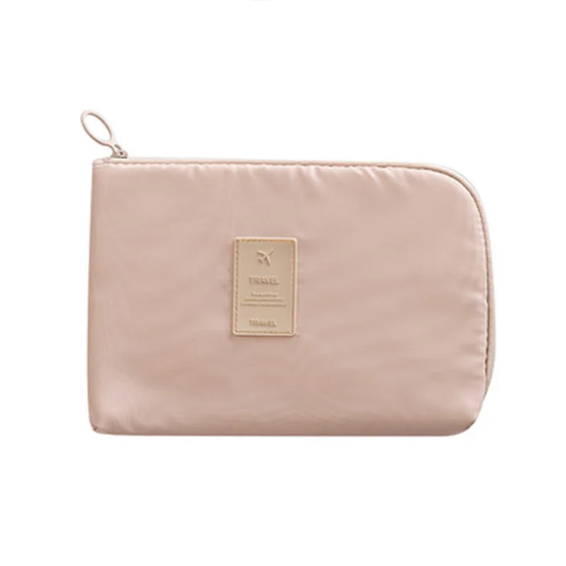 Beige Чехол для мобильного телефона, вместительная сумка для хранения цифрового устройства, usb-кабель для передачи данных, переносной чехол для хранения - Цвет: Beige