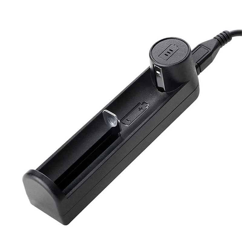 Универсальное зарядное устройство для батарей 18650 Li ion 2 размера с usb портом без