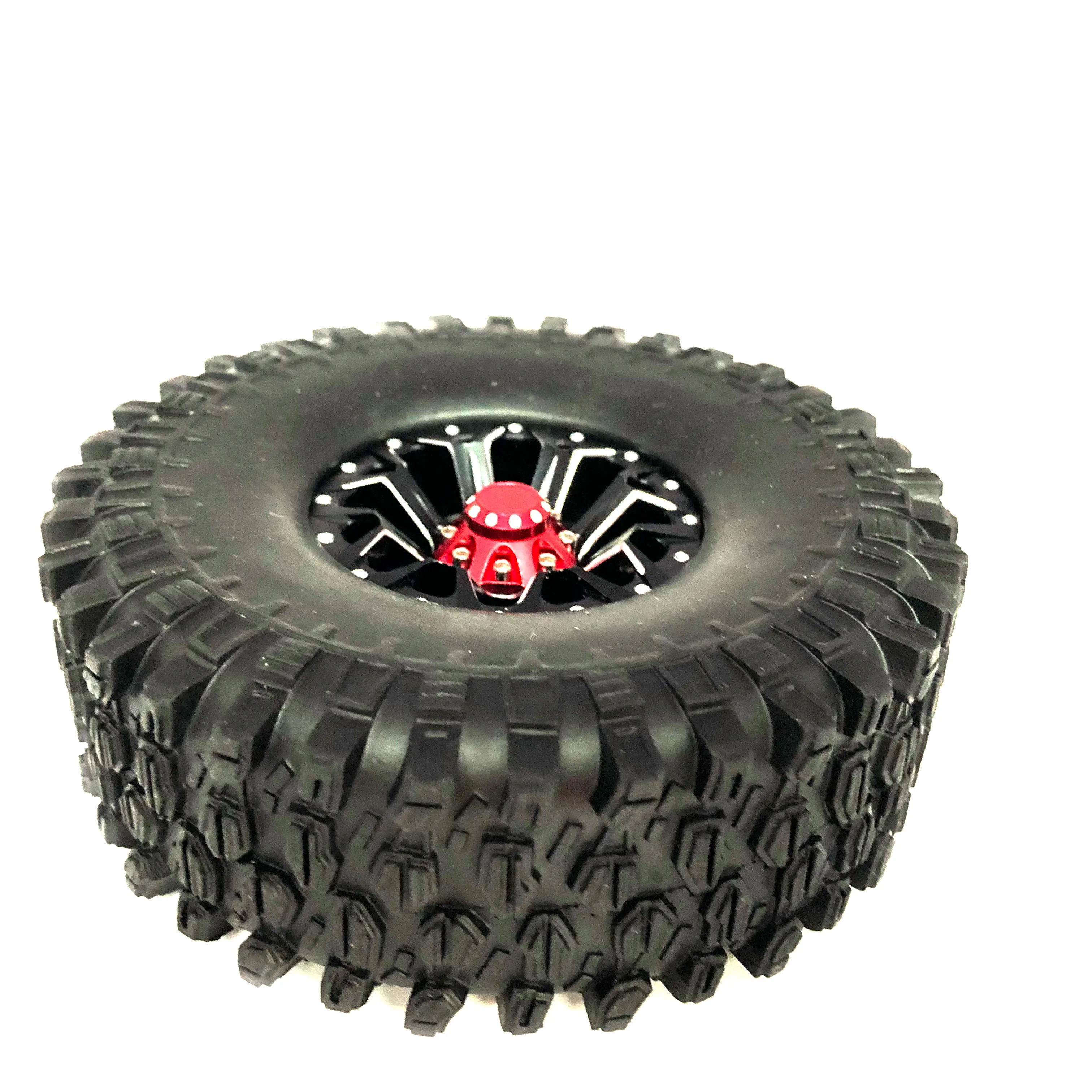 Yfan rc 4 шт. 1 9 &quotBeadlock обод колеса и набор резиновых шин для 1/10 RC Гусеничный SCX10 90046