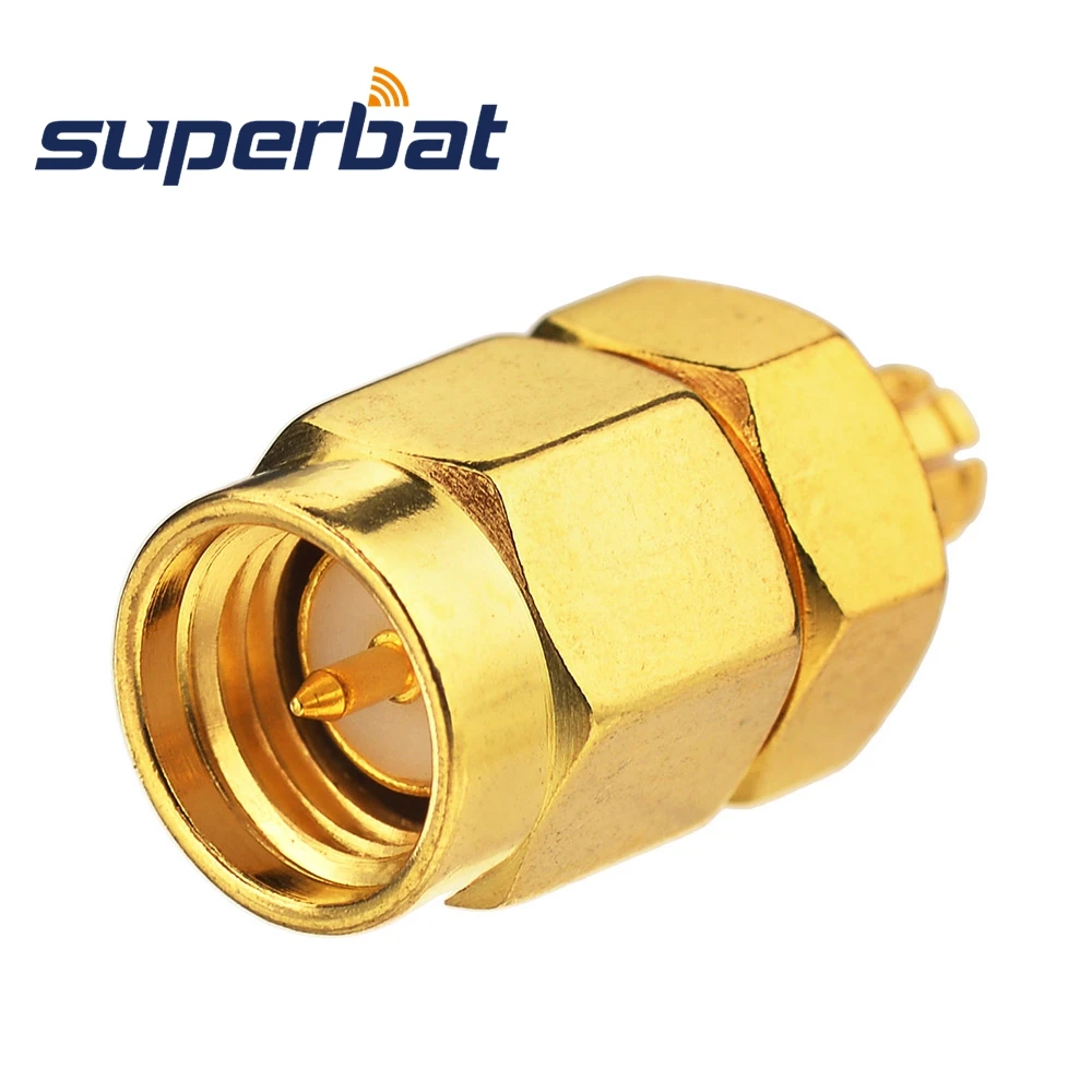 Superbat SMP разъем на прямой штекер SMA 50 Ом RF коаксиальный разъем|Кабели связи| |