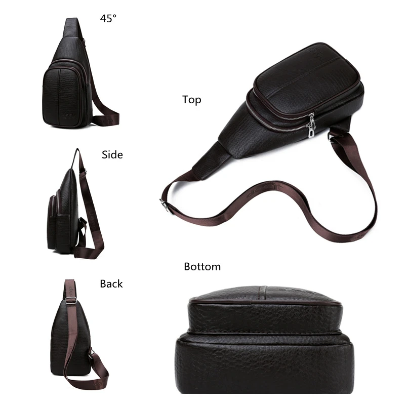 Jeep buluo брендовые модные повседневные мужские сумки через плечо дорожная сумка на