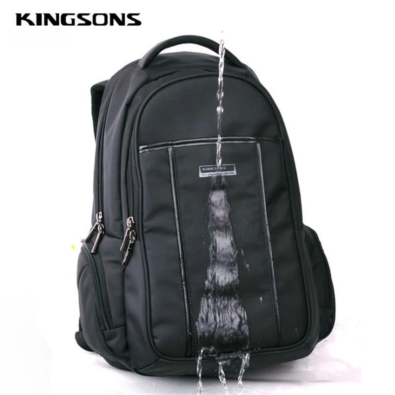 Kingsons нейлоновый рюкзак сумка для ноутбука 15 6 дюйма Mochila мужчин и женщин