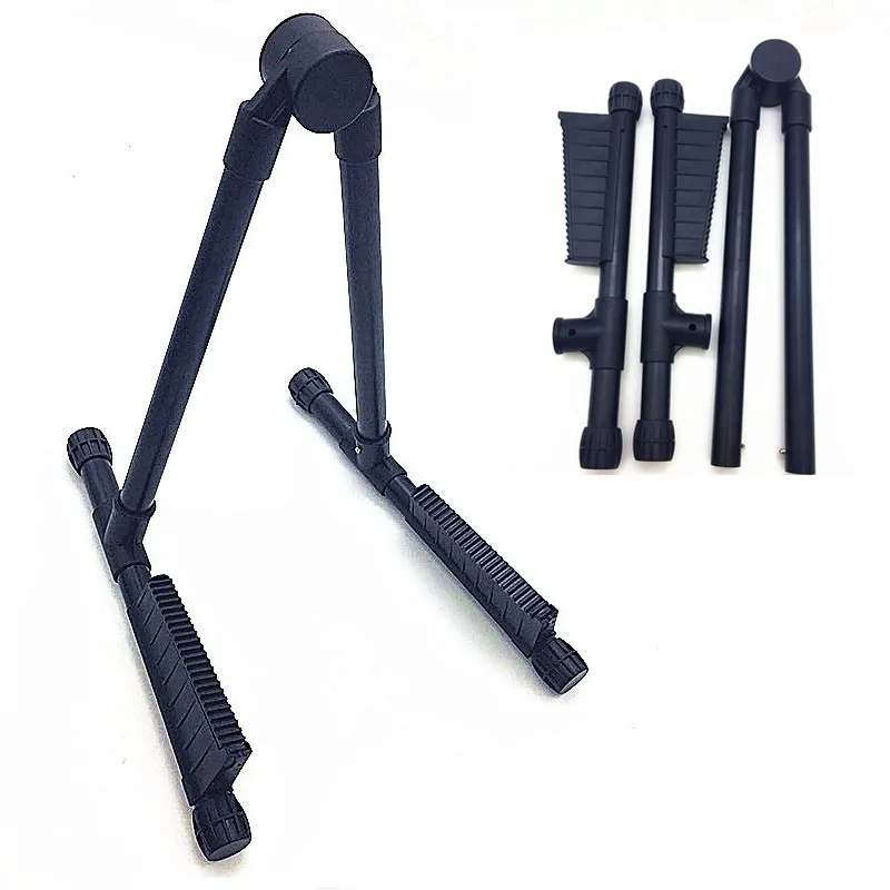 

Foldable Guitar Stand Lightweight Portable Guitar Bass Stringed Instrument Stand Holder for Professional Guitarist