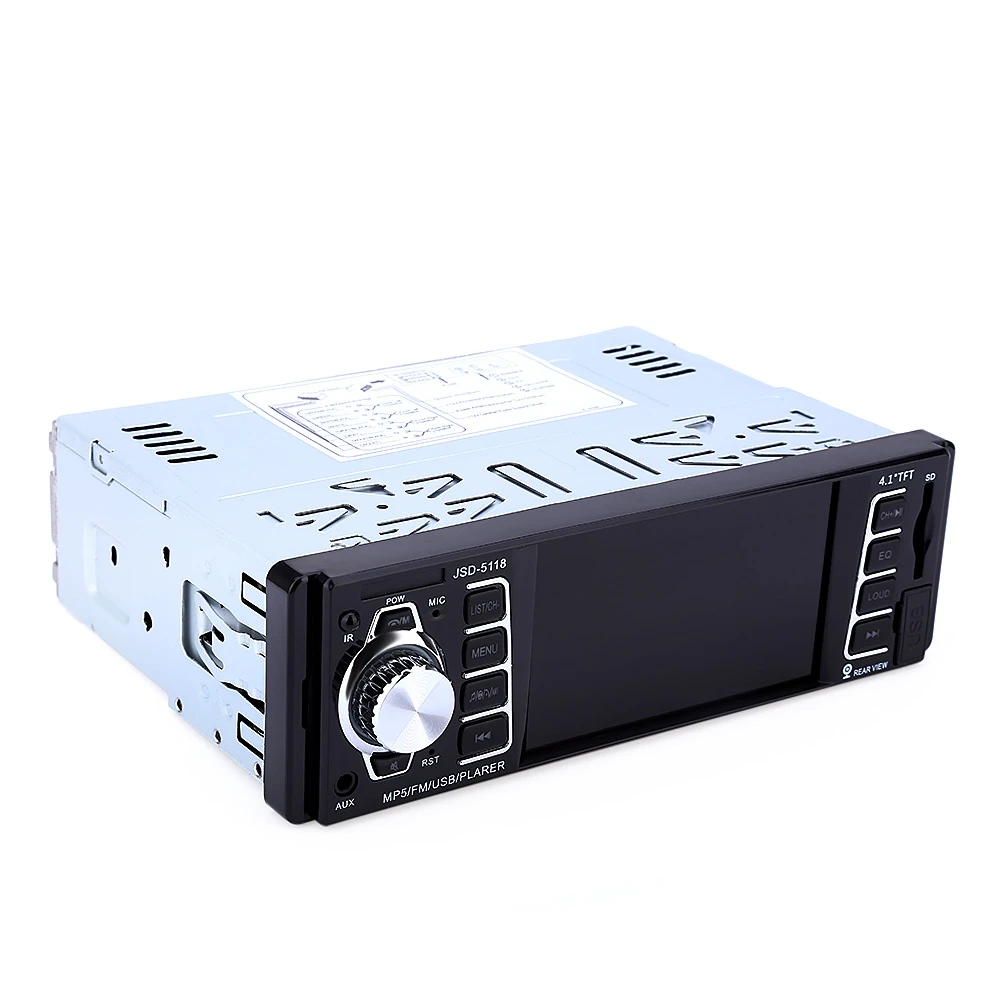 JSD 5118 Профессиональные автомобиля mp5 плеер FM Радио Bluetooth 2.0 Hands Free вызова микрофон