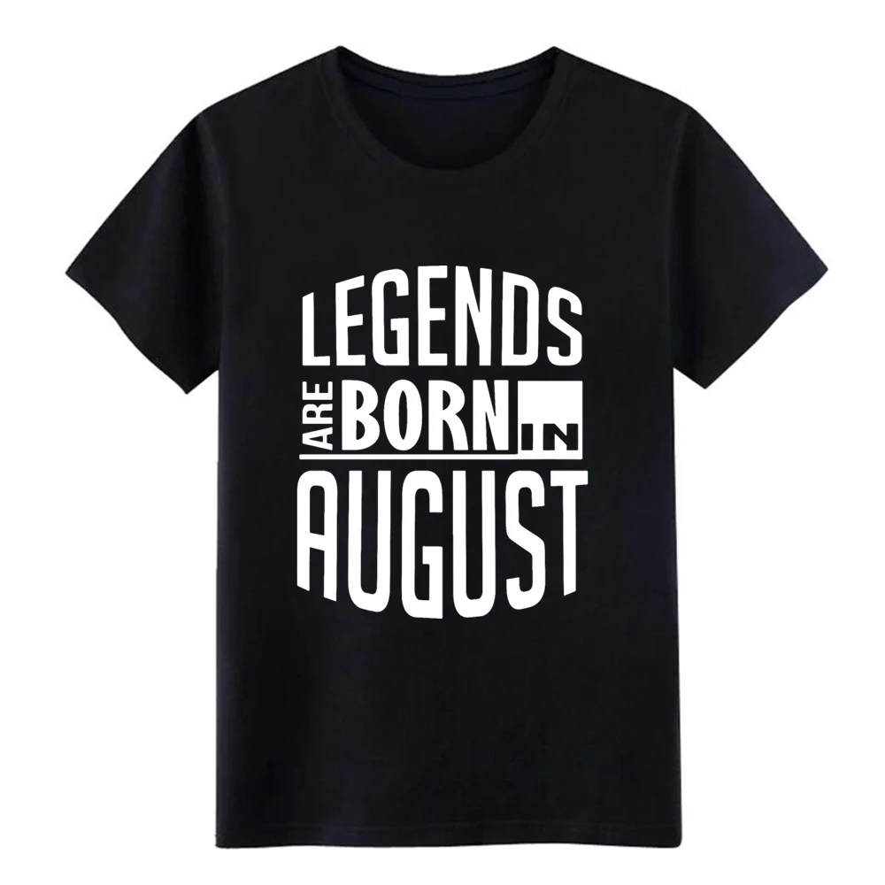 Футболка с рукавами реглан legends are born in August дизайнерская футболка размер S-3xl homme