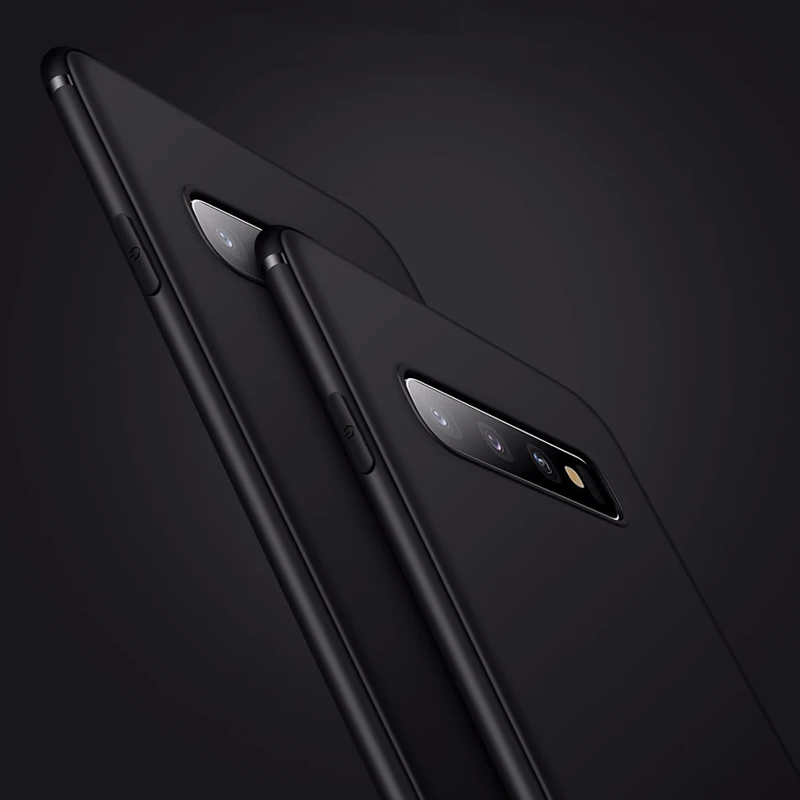 CAPSSICUM Ультратонкий Мягкий матовый чехол для samsung S10 S10 PLUS S10E чехол s TPU Гибкая тонкая задняя крышка S10 S10PLUS S10E