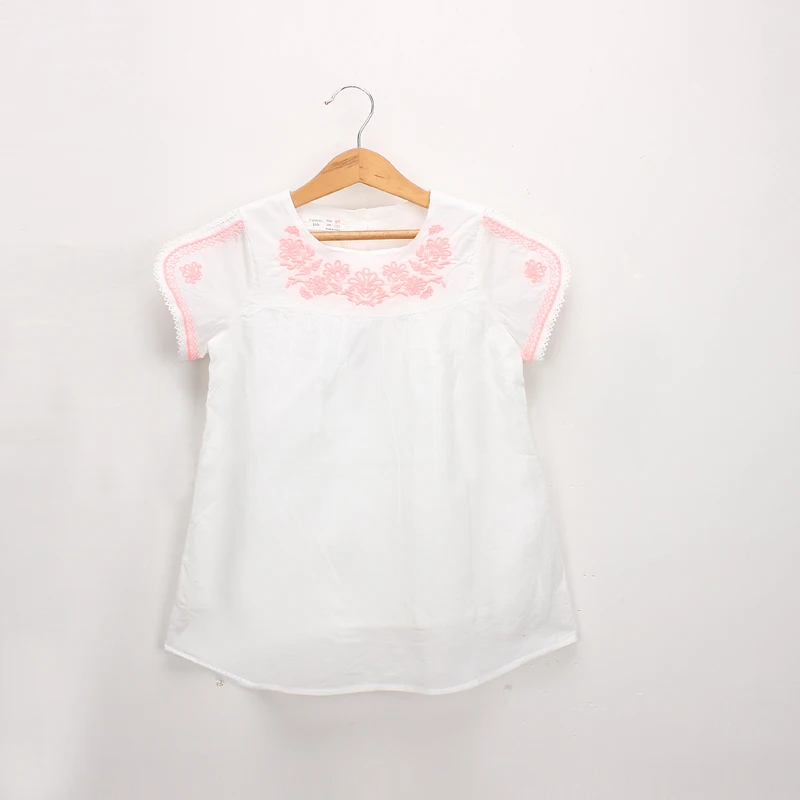 Hurave 2019 Girls Baby Dresses Embroidery Kids Dress Sleeveless Summer Clothes Vestidos dress | Детская одежда и обувь
