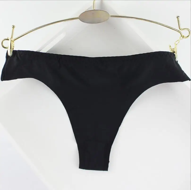 Julexy комплект из 3 предметов бренд Бесшовные женские стринги и G Strings Твердые пикантные женские трусики 9 цветов тонкий для женщин трусики для нижнее