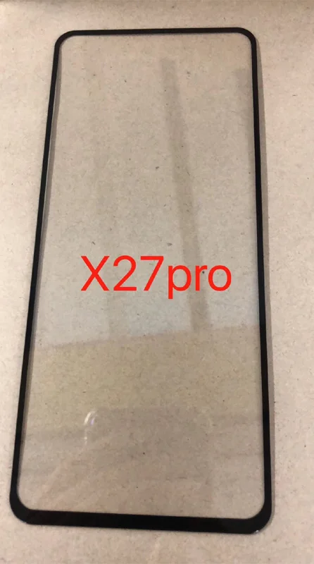 3D полное клеевое закаленное стекло для Vivo X27 Pro Полное покрытие экрана Защитная