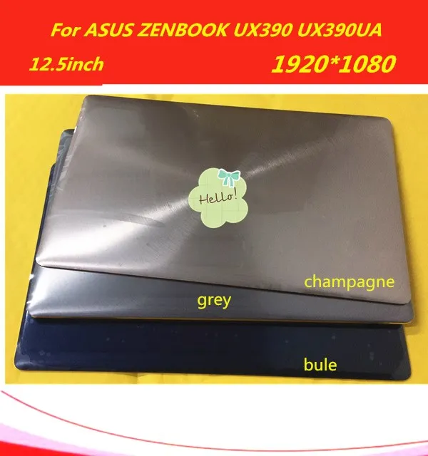 Оригинальный Полный комплект для ноутбука ASUS ZENBOOK UX390 UX390UA светодиодный