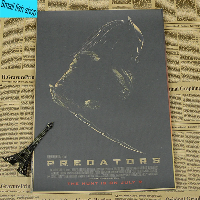 Alien vs. Predator AVP домашний декор крафт-фильм Ретро плакат рисунок ядро наклейки на стену