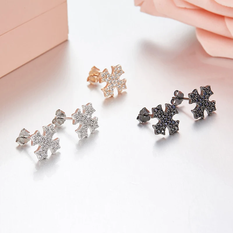 Женские серьги из серебра 925 пробы с цирконом AAA | Украшения и аксессуары